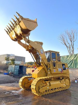 Cat ulang warna digunakan Caterpillar 973 Crawler Loader Dalam kondisi yang sangat baik