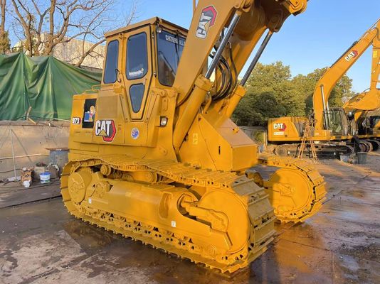 Cat ulang warna digunakan Caterpillar 973 Crawler Loader Dalam kondisi yang sangat baik