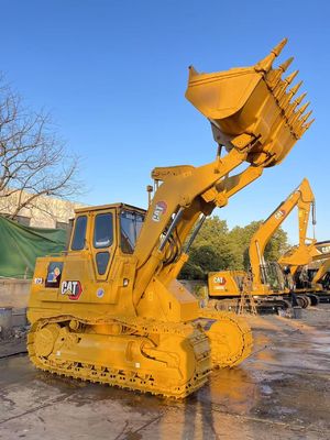 Cat ulang warna digunakan Caterpillar 973 Crawler Loader Dalam kondisi yang sangat baik