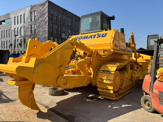 Original Jepang digunakan Komatsu D375A Bulldozer Dengan Hydraulic Ripper