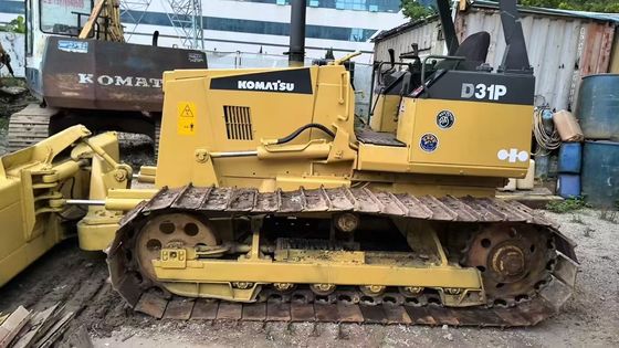 Warna Asli Komatsu D31P-20 Mini Bulldozer Dijual Di Asia