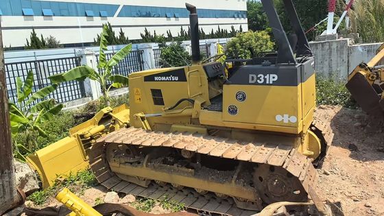 Warna Asli Komatsu D31P-20 Mini Bulldozer Dijual Di Asia