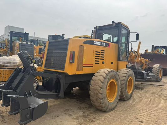 6 Drive Motor Grader 2023 Tahun Digunakan XCMG GR2153 Motor Grader Efisiensi Bahan Bakar Untuk Konstruksi