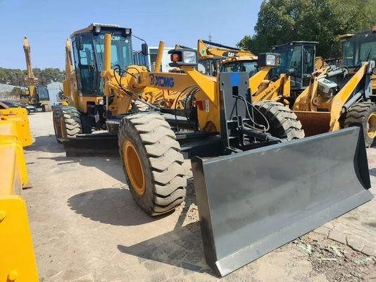 Cummins Engine 2024 Tahun Digunakan XCMG GR2153 Motor Grader Dengan Blade Depan