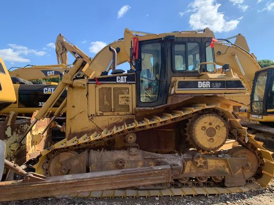 Warna asli Caterpillar D6R LGP Crawler Bulldozer dijual panas