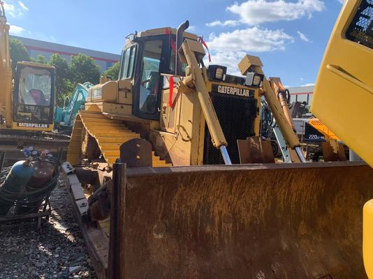 Warna asli Caterpillar D6R LGP Crawler Bulldozer dijual panas