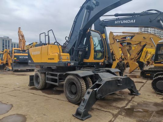 Dipakai Volvo EW170BLC Roda Excavator Hot Sale Di Amerika Selatan