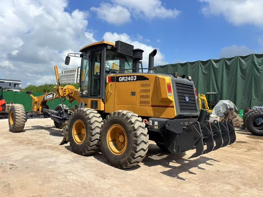 Kondisi Sangat Baik Bekas XCMG GR2403 Motor Grader Dengan Hydraulic Ripper Dijual