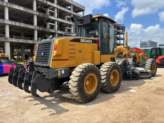Kondisi Sangat Baik Bekas XCMG GR2403 Motor Grader Dengan Hydraulic Ripper Dijual