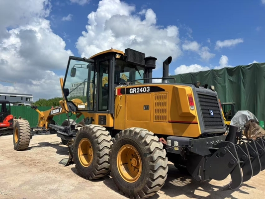 Kondisi Sangat Baik Bekas XCMG GR2403 Motor Grader Dengan Hydraulic Ripper Dijual