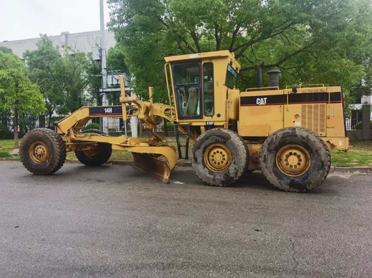Warna Asli Digunakan Caterpillar 14H Motor Grader Dalam Kondisi yang sangat baik