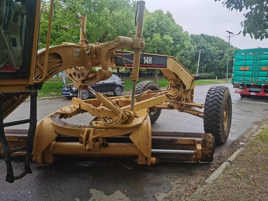 Warna Asli Digunakan Caterpillar 14H Motor Grader Dalam Kondisi yang sangat baik