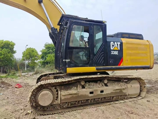 Excavator Crawler Caterpillar 336E Tahun 2017 Bekas, Warna Asli, 36 Ton Untuk Pertambangan