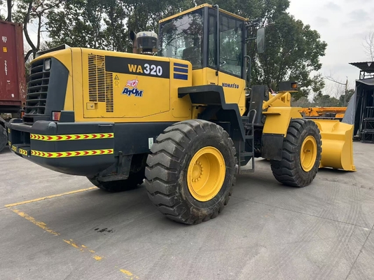 Tahun 2011 Asli Jepang Bekas Komatsu WA320-5 Wheel Loader Dalam Kondisi Sangat Baik