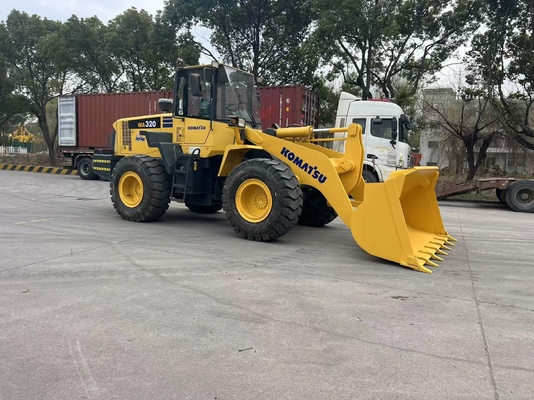 Tahun 2011 Asli Jepang Bekas Komatsu WA320-5 Wheel Loader Dalam Kondisi Sangat Baik