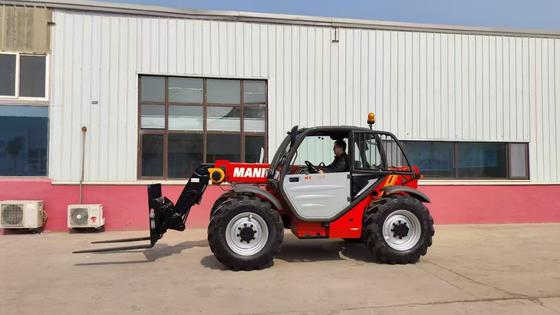 Digunakan Manitou MT-X732 Telehandler tahan lama untuk konstruksi