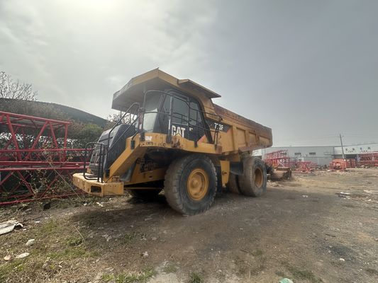 Caterpillar 773F Rock Truck bekas dalam kondisi baik / CAT Rock Truck bekas dijual panas