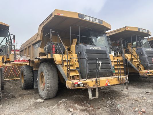 Caterpillar 773F Rock Truck bekas dalam kondisi baik / CAT Rock Truck bekas dijual panas
