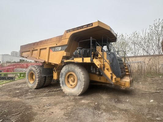 Caterpillar 773F Rock Truck bekas dalam kondisi baik / CAT Rock Truck bekas dijual panas