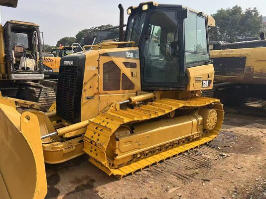 Bulldozer Rantai CAT D5K XL dengan Pisau 6 Arah, Warna Asli