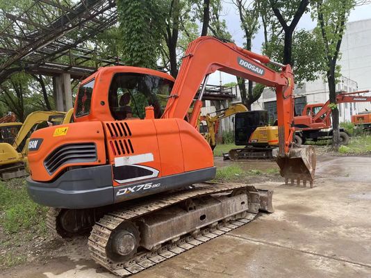 Doosan DX75-9C Mini Excavator 2017 Tahun Visibilitas dan Keamanan